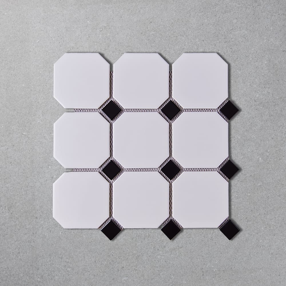 Fika dot black matte  0.30 x 0.30 czh006bt (11 un x caja)

