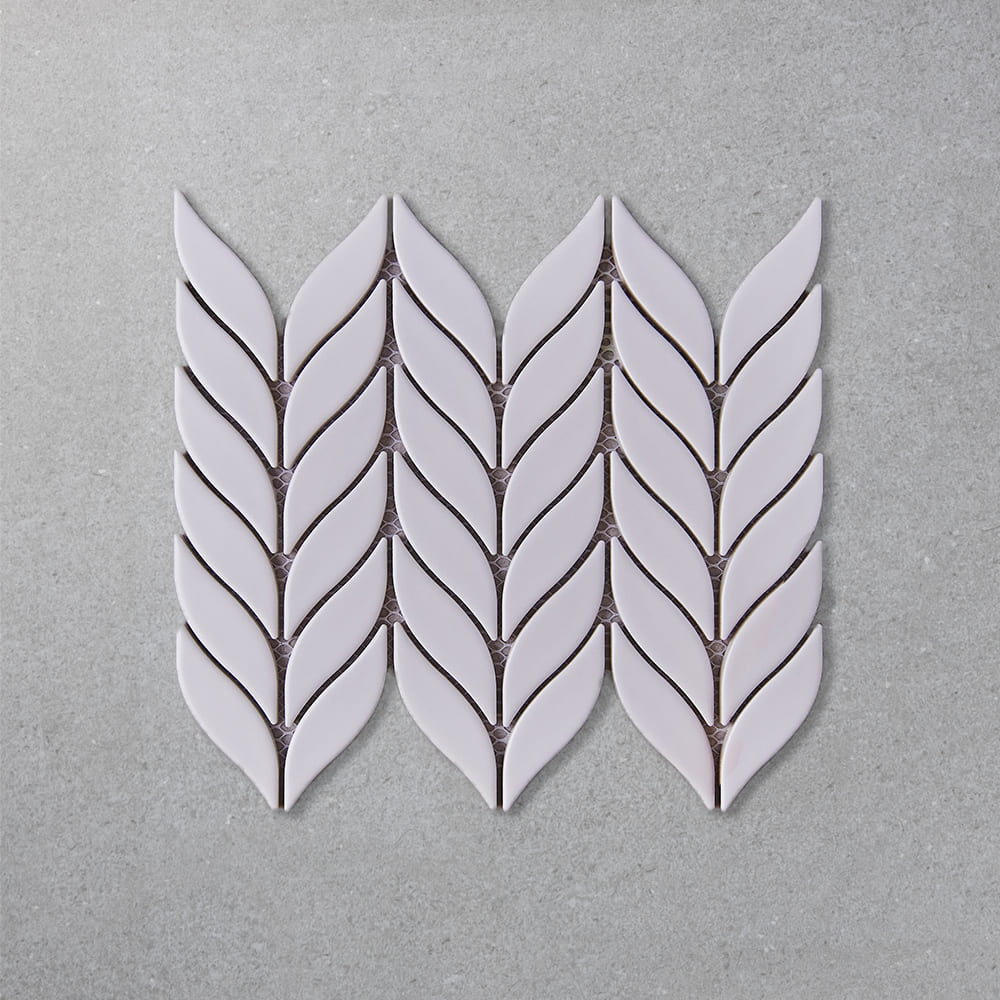 Fika wheat shape matte white 0,274 x 0,269 zmf3201 (11 un  x caja) 


